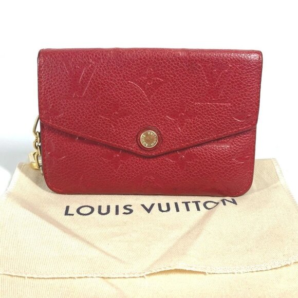 LOUIS VUITTON M60634 MonogramEmpreinte Pochette cle Wallet coin purse - Picture 1 of 16